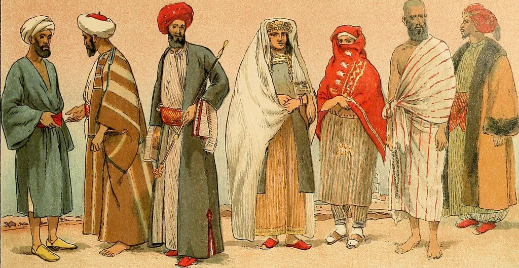 An illustration from Geschichte des Kostüms, 1905, leaf 236