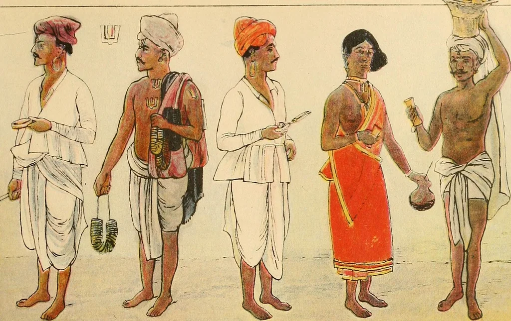 An illustration from Geschichte des Kostüms, 1905, leaf 248