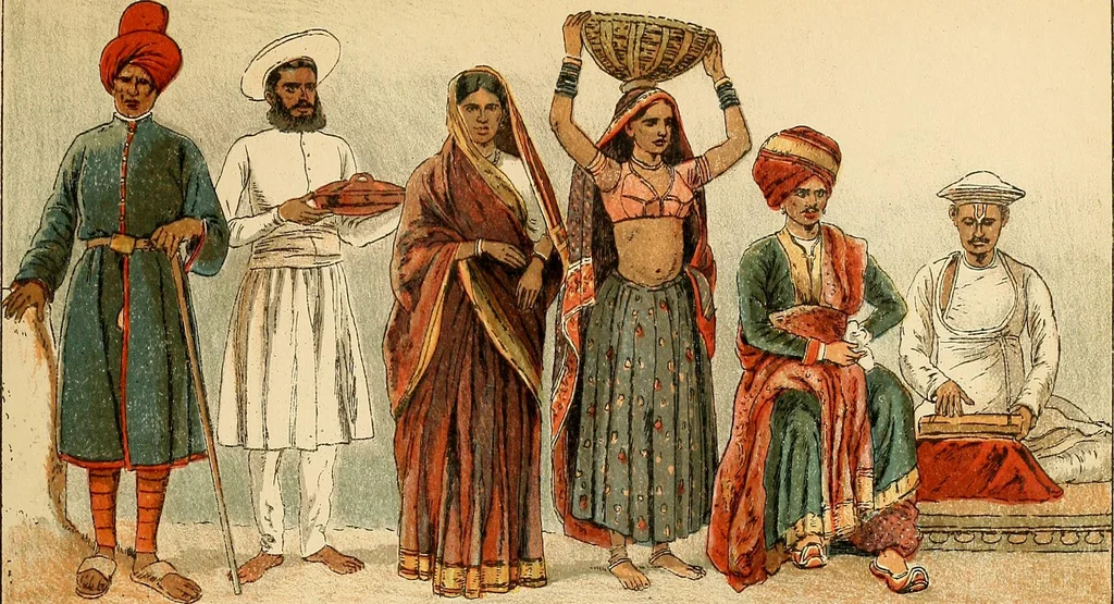 An illustration from Geschichte des Kostüms, 1905, leaf 256