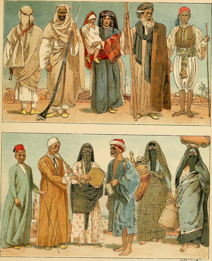 An illustration from Geschichte des Kostüms, 1905, leaf 272