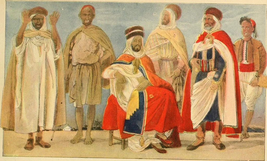 An illustration from Geschichte des Kostüms, 1905, leaf 280