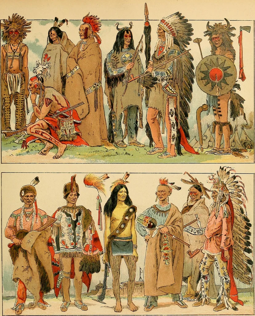 An illustration from Geschichte des Kostüms, 1905, leaf 316