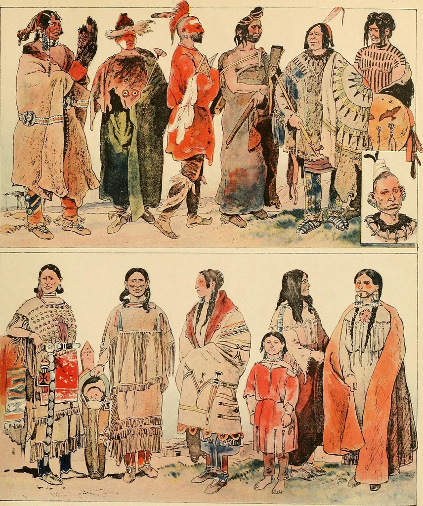 An illustration from Geschichte des Kostüms, 1905, leaf 320