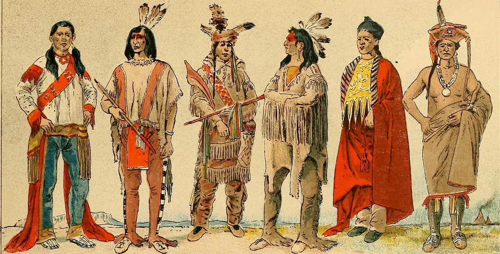 An illustration from Geschichte des Kostüms, 1905, leaf 324
