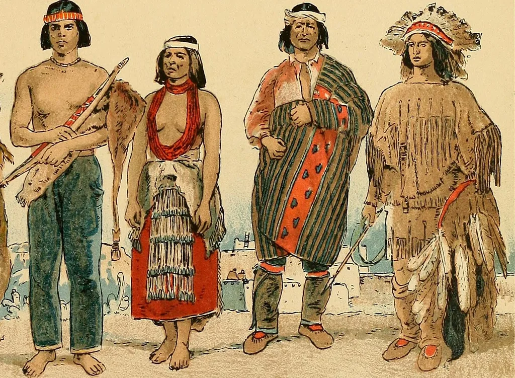 An illustration from Geschichte des Kostüms, 1905, leaf 324