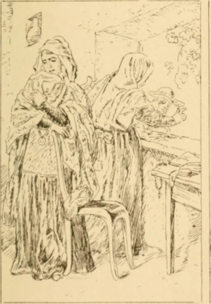 An illustration from Geschichte des Kostüms, 1905, leaf 60