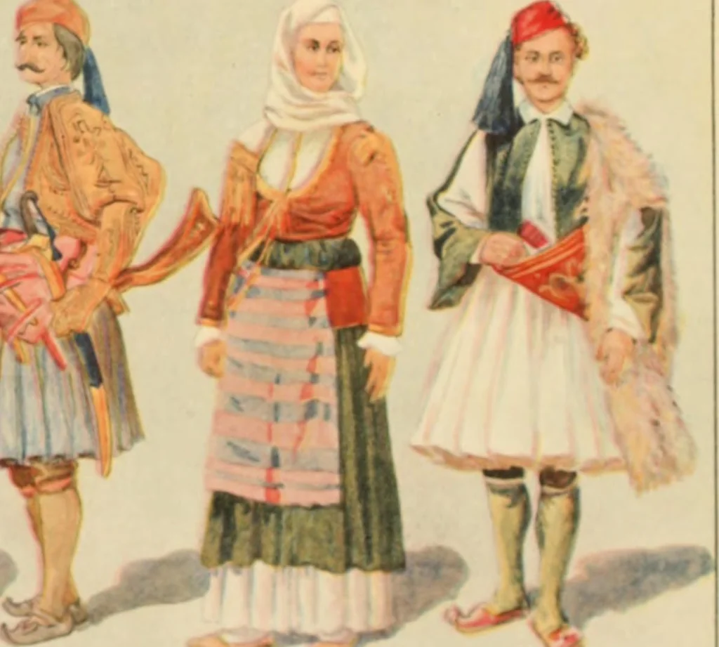 An illustration from Geschichte des Kostüms, 1905, leaf 72