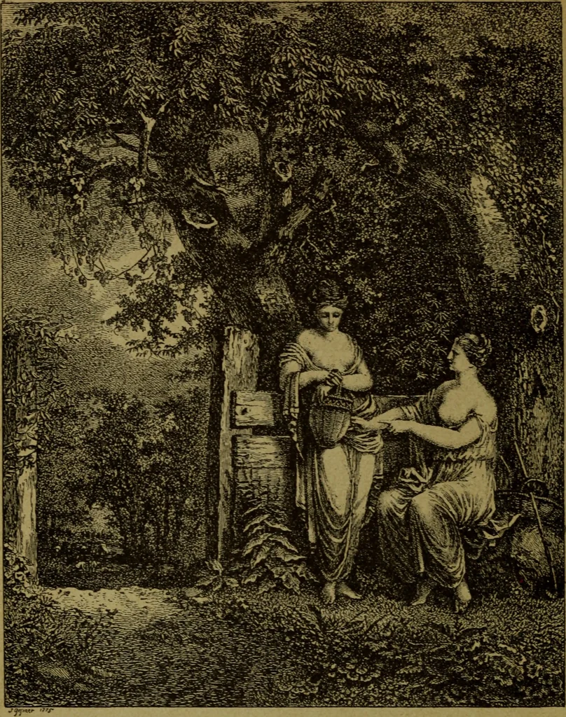 An illustration from Gessner : der Meister der Idylle, 1921, leaf 13