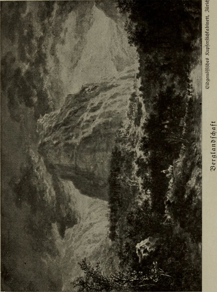 An illustration from Gessner : der Meister der Idylle, 1921, leaf 16