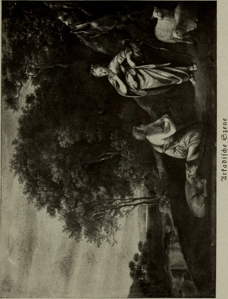 An illustration from Gessner : der Meister der Idylle, 1921, leaf 26