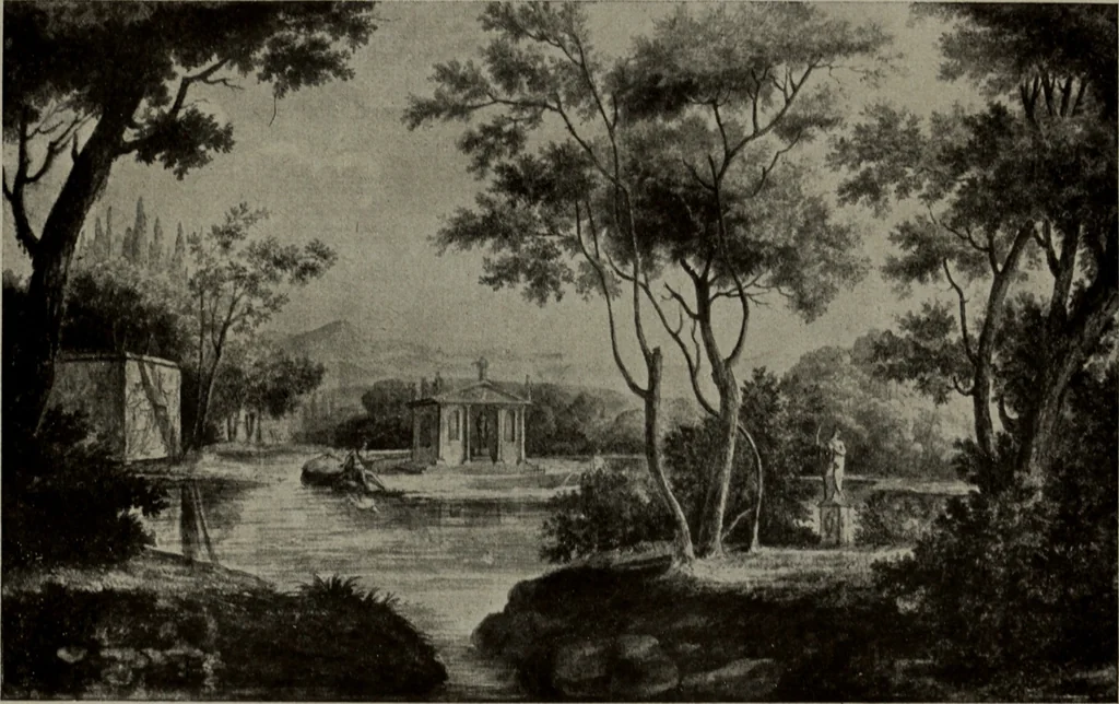 An illustration from Gessner : der Meister der Idylle, 1921, leaf 28