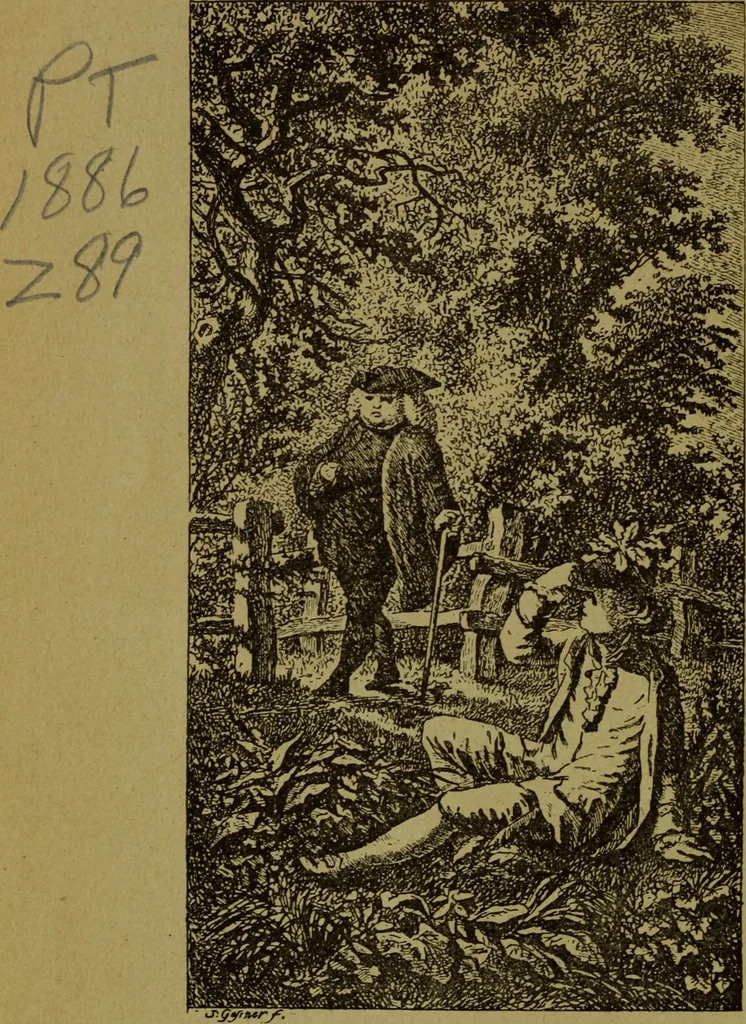 An illustration from Gessner : der Meister der Idylle, 1921, leaf 7