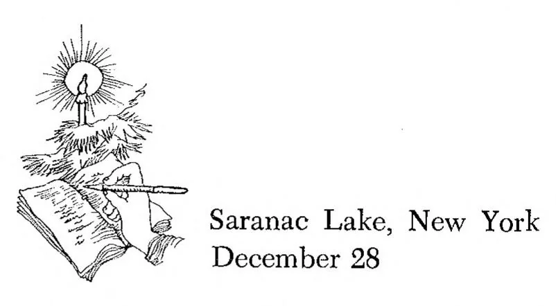 An illustration from Gift of Christmas, 1972, leaf 133