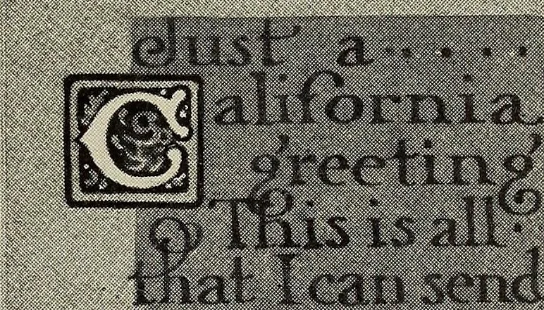 An illustration from Gift card designing, 1922, leaf 13