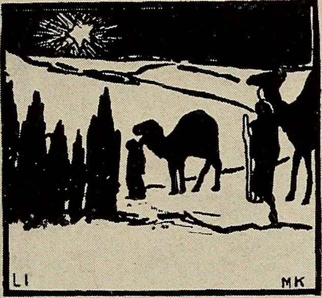 An illustration from Gift card designing, 1922, leaf 19