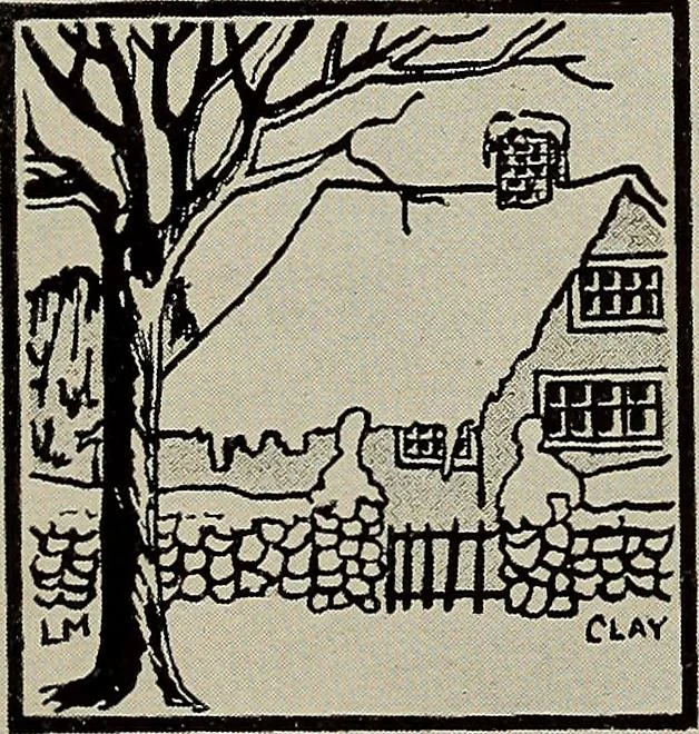 An illustration from Gift card designing, 1922, leaf 19