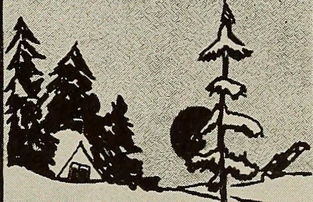 An illustration from Gift card designing, 1922, leaf 19