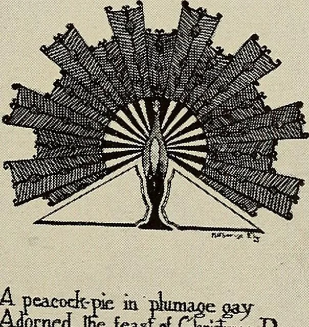 An illustration from Gift card designing, 1922, leaf 27