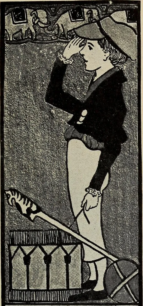 An illustration from Gift card designing, 1922, leaf 31