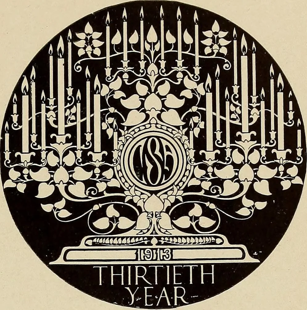 An illustration from Gift card designing, 1922, leaf 35