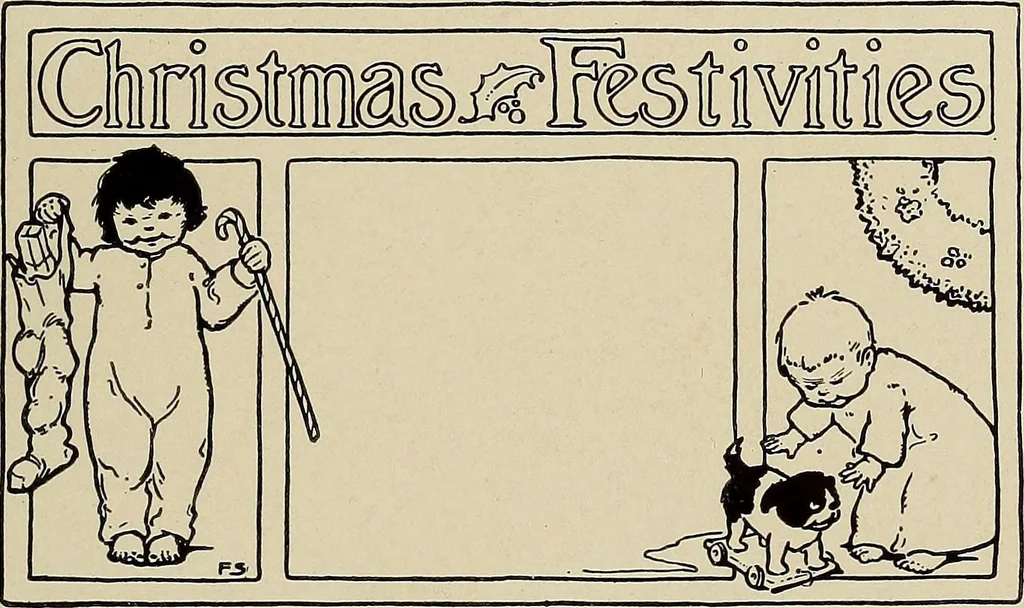 An illustration from Gift card designing, 1922, leaf 35