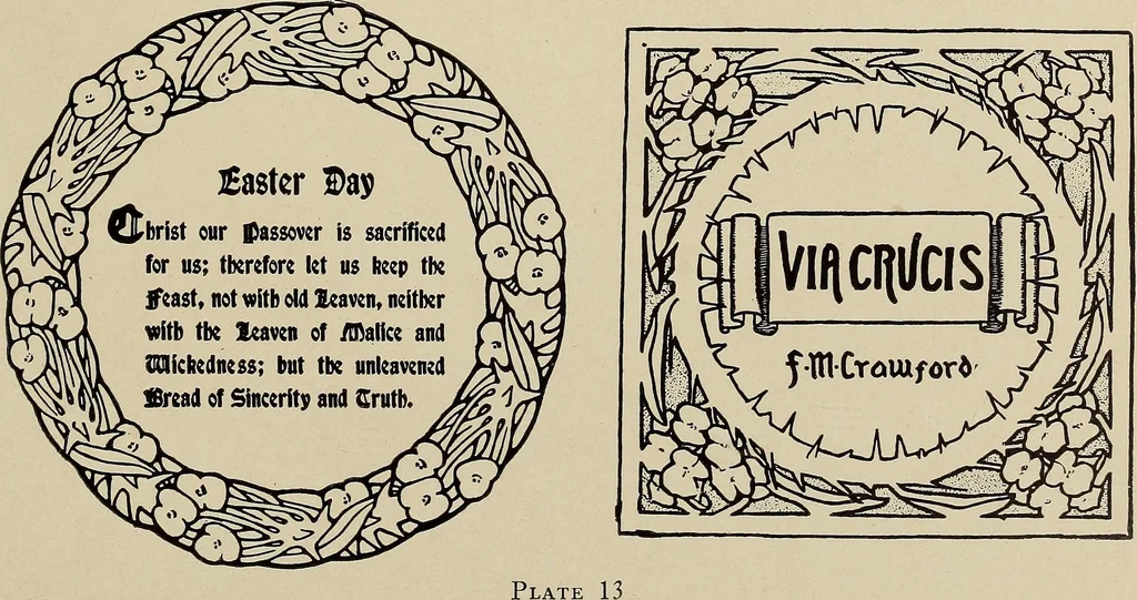 An illustration from Gift card designing, 1922, leaf 37