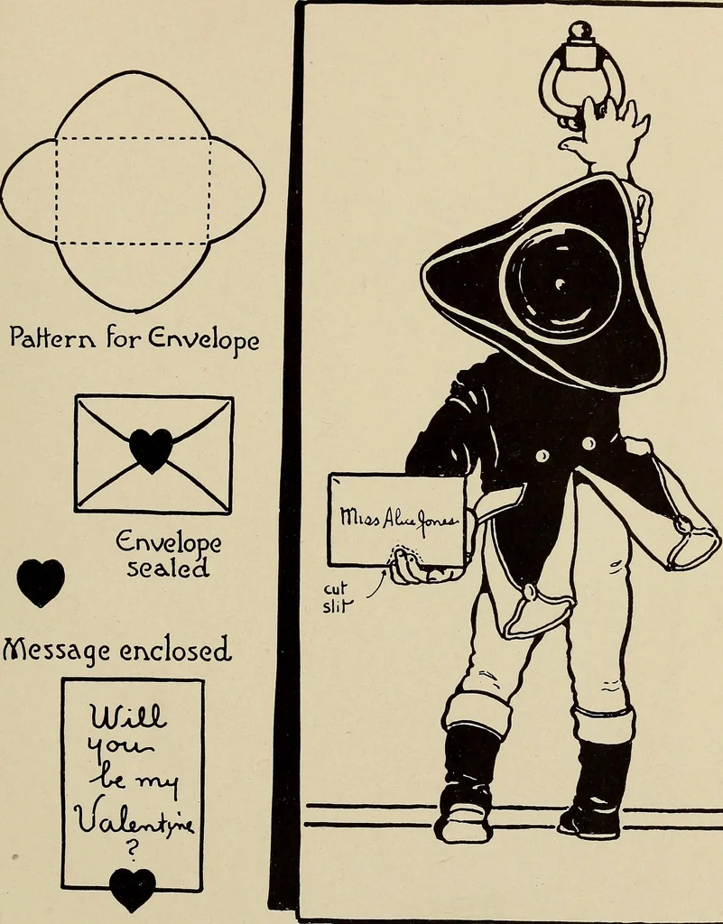 An illustration from Gift card designing, 1922, leaf 43