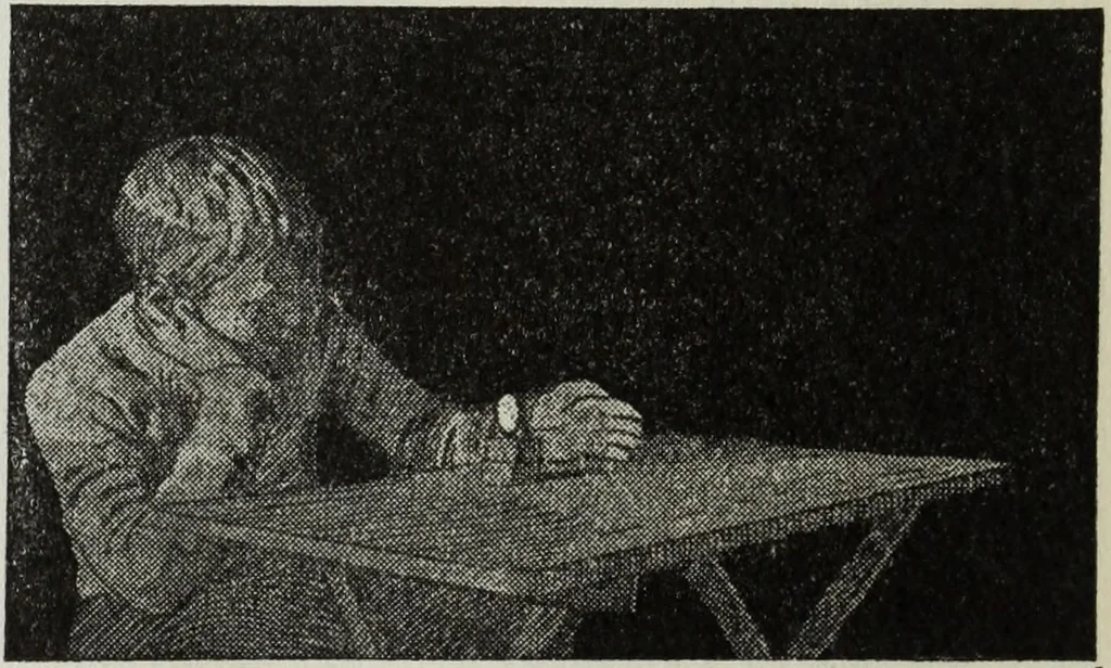 An illustration from Gilbert light experiments for boys, 1920, leaf 107