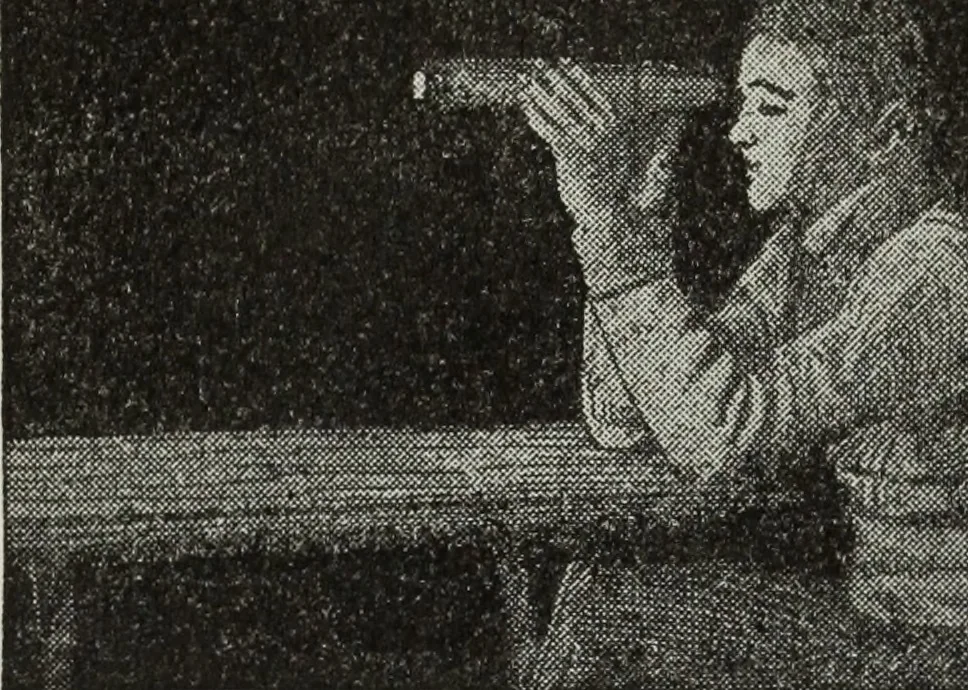 An illustration from Gilbert light experiments for boys, 1920, leaf 119
