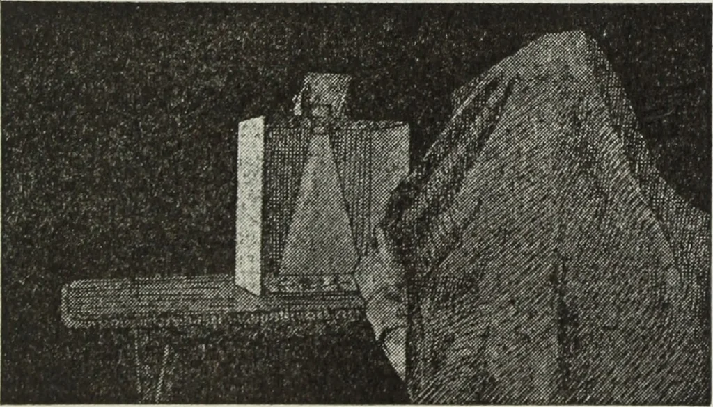 An illustration from Gilbert light experiments for boys, 1920, leaf 124