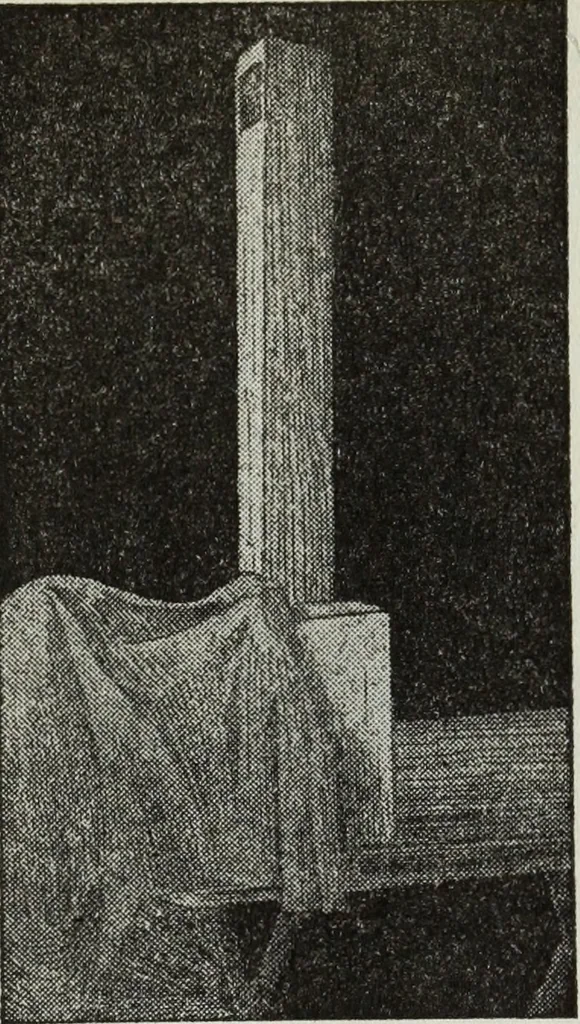 An illustration from Gilbert light experiments for boys, 1920, leaf 125