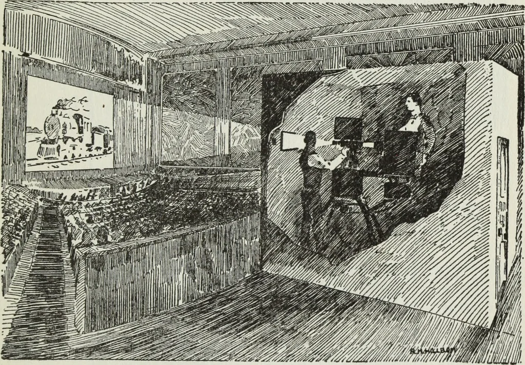 An illustration from Gilbert light experiments for boys, 1920, leaf 128