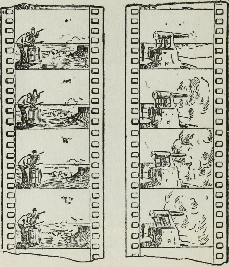 An illustration from Gilbert light experiments for boys, 1920, leaf 129