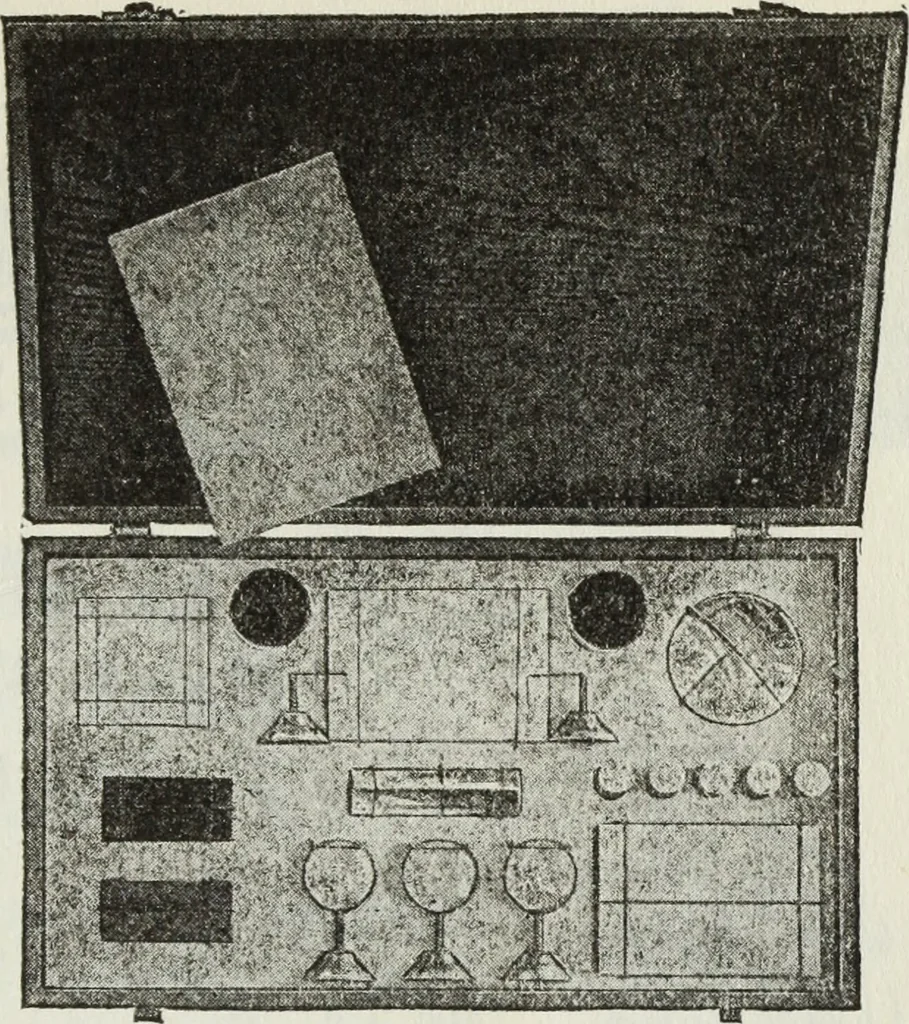 An illustration from Gilbert light experiments for boys, 1920, leaf 130