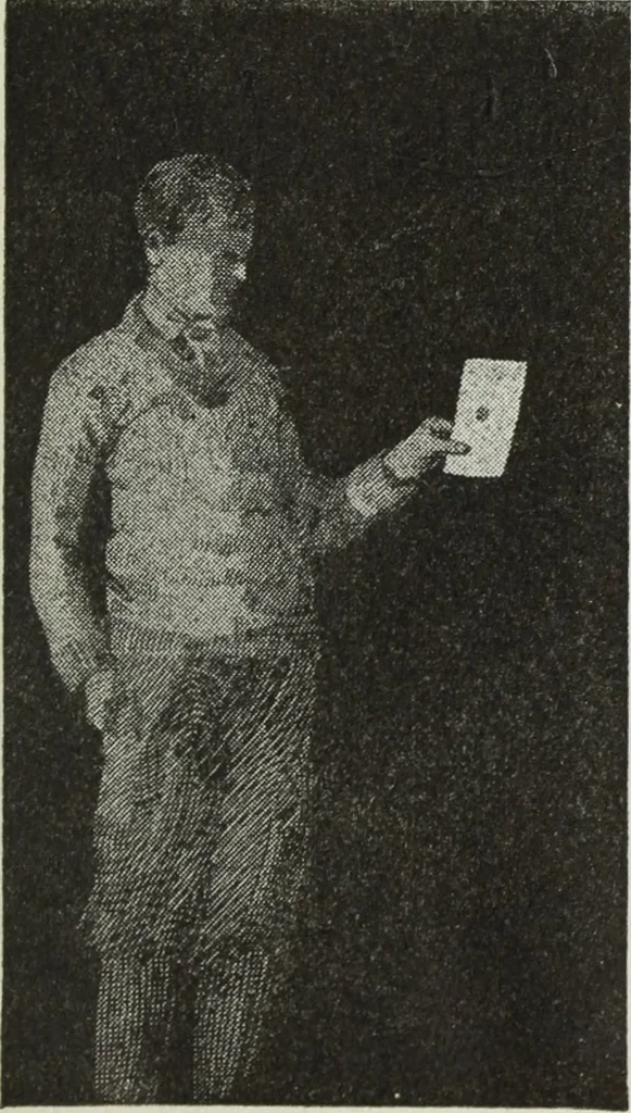 An illustration from Gilbert light experiments for boys, 1920, leaf 24