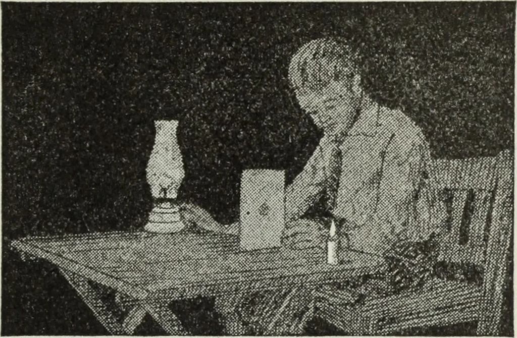 An illustration from Gilbert light experiments for boys, 1920, leaf 26