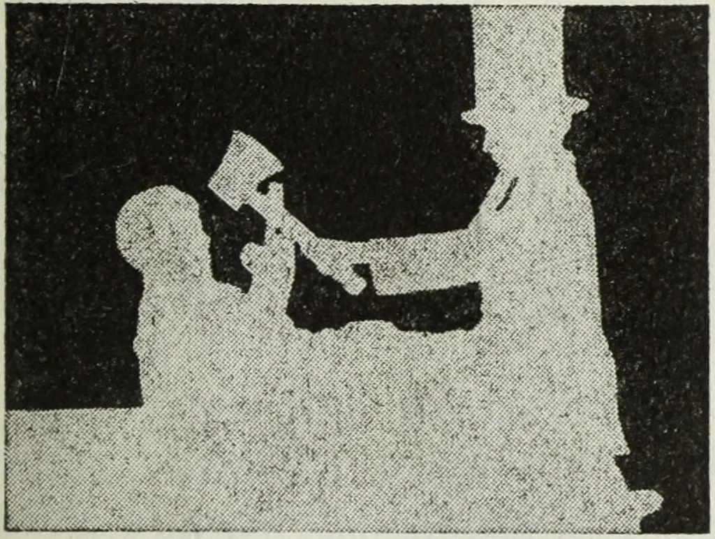 An illustration from Gilbert light experiments for boys, 1920, leaf 30