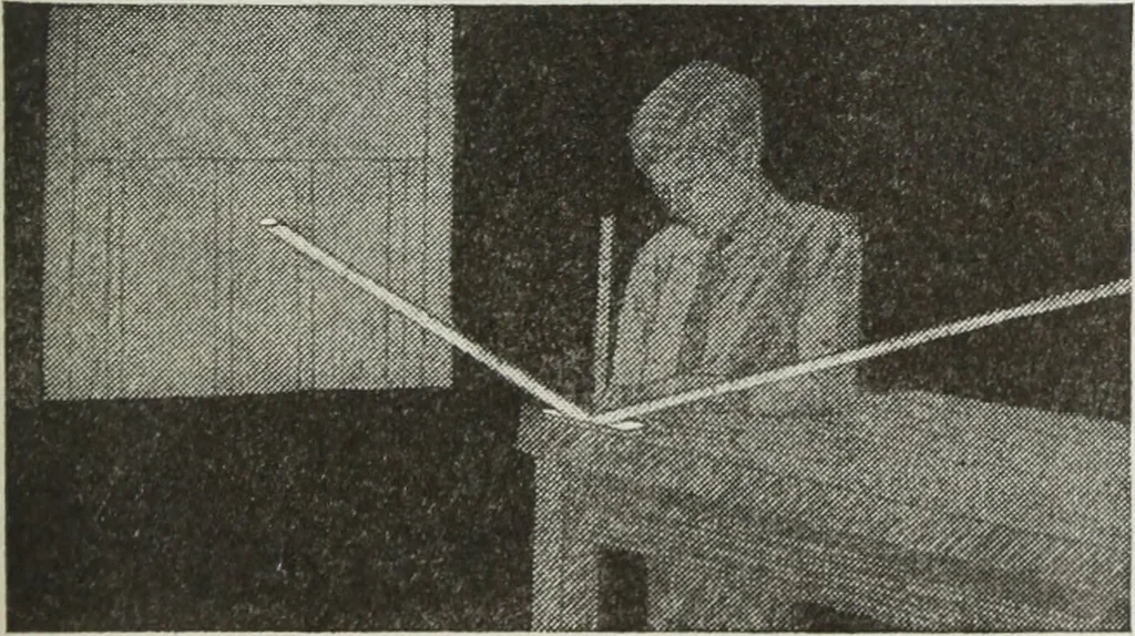 An illustration from Gilbert light experiments for boys, 1920, leaf 32
