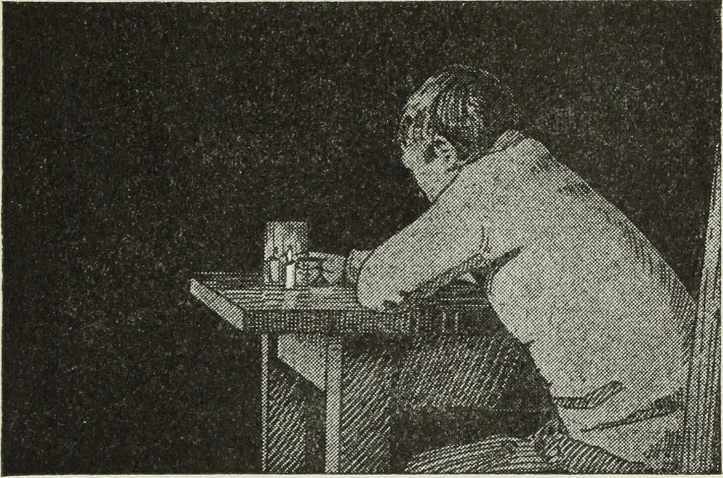 An illustration from Gilbert light experiments for boys, 1920, leaf 36