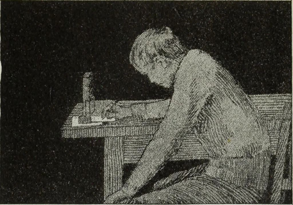 An illustration from Gilbert light experiments for boys, 1920, leaf 37