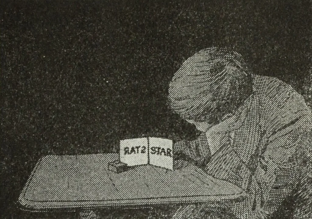 An illustration from Gilbert light experiments for boys, 1920, leaf 40