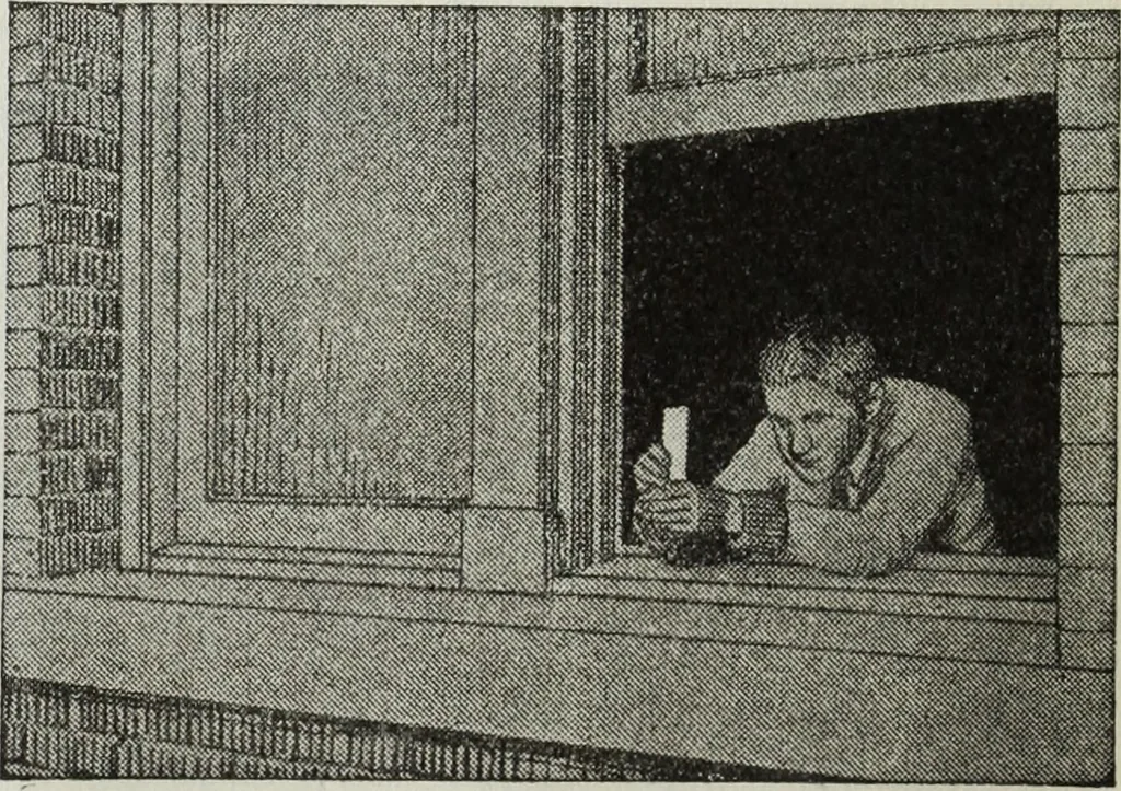 An illustration from Gilbert light experiments for boys, 1920, leaf 41