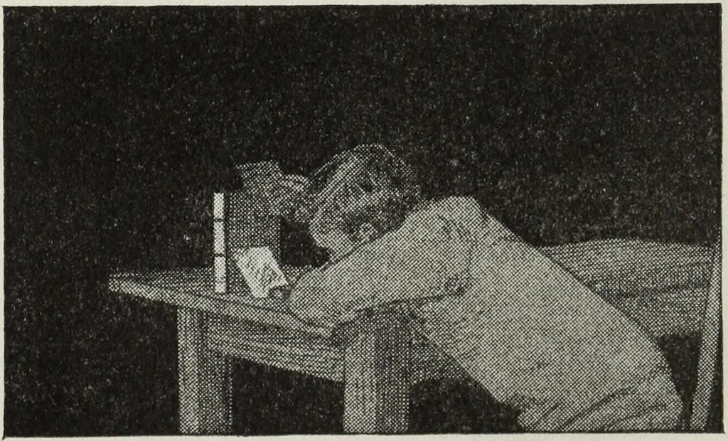 An illustration from Gilbert light experiments for boys, 1920, leaf 57