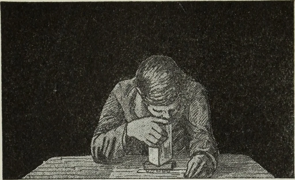 An illustration from Gilbert light experiments for boys, 1920, leaf 63