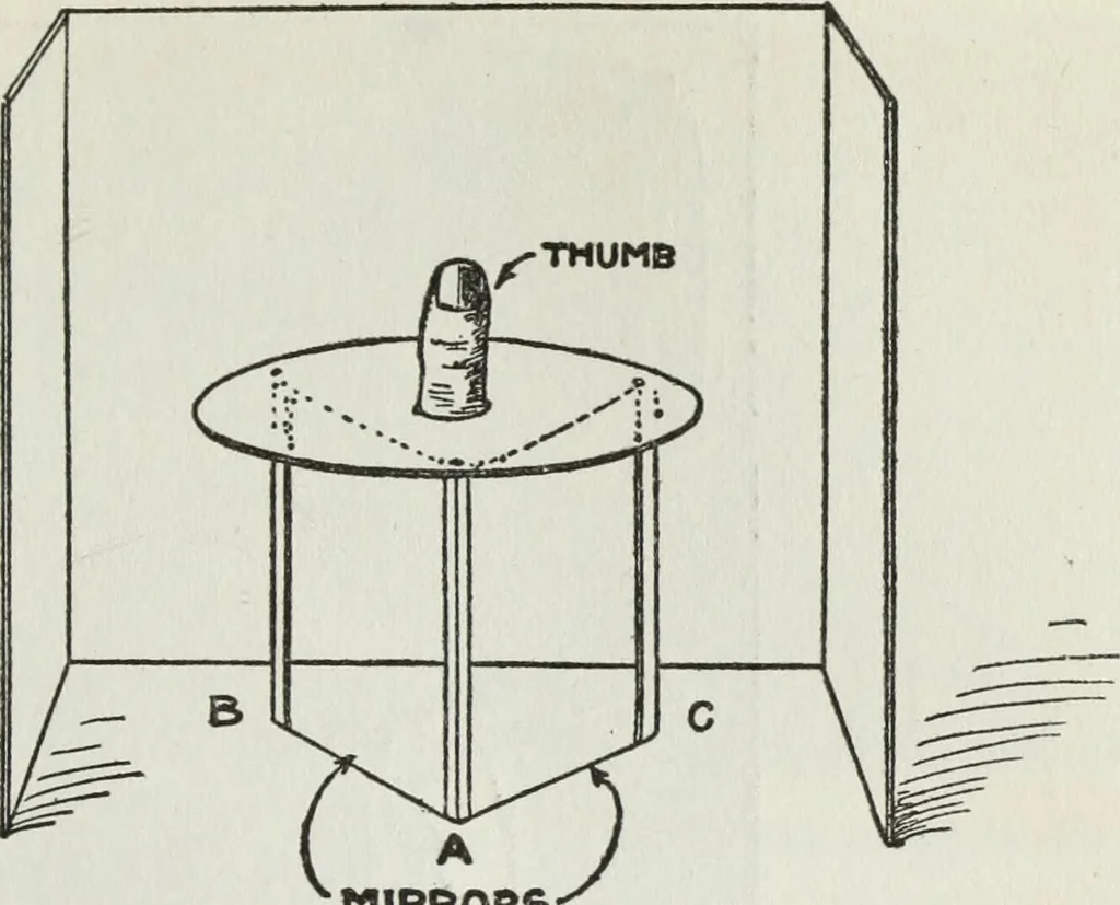 An illustration from Gilbert light experiments for boys, 1920, leaf 66