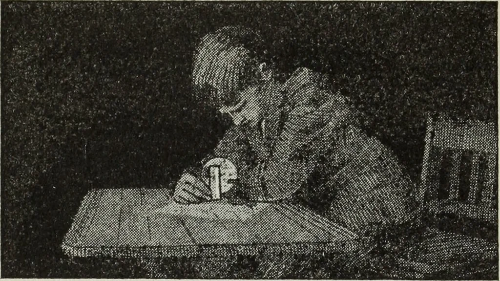 An illustration from Gilbert light experiments for boys, 1920, leaf 71