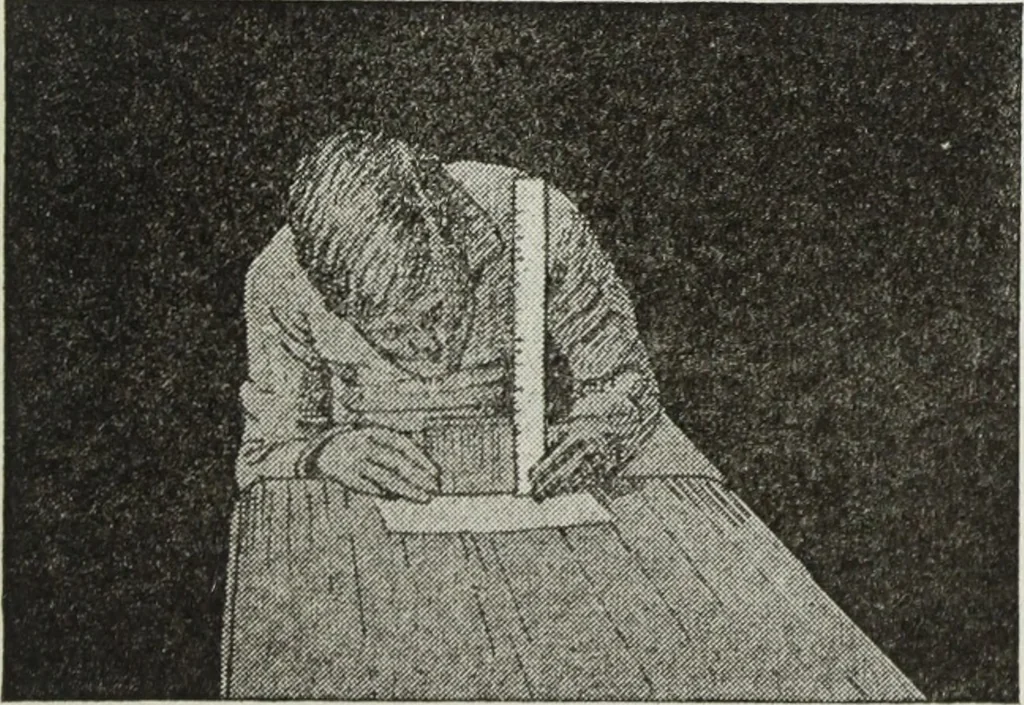An illustration from Gilbert light experiments for boys, 1920, leaf 82