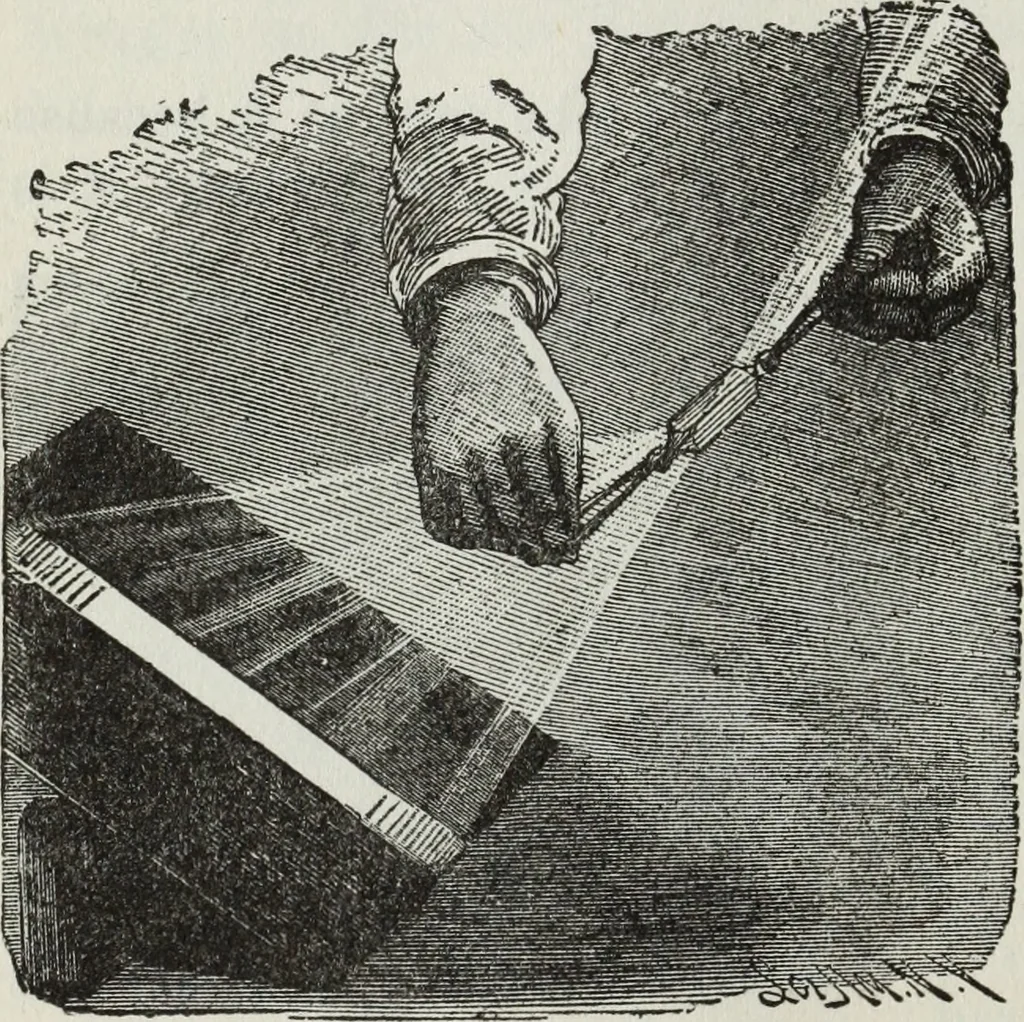 An illustration from Gilbert light experiments for boys, 1920, leaf 93