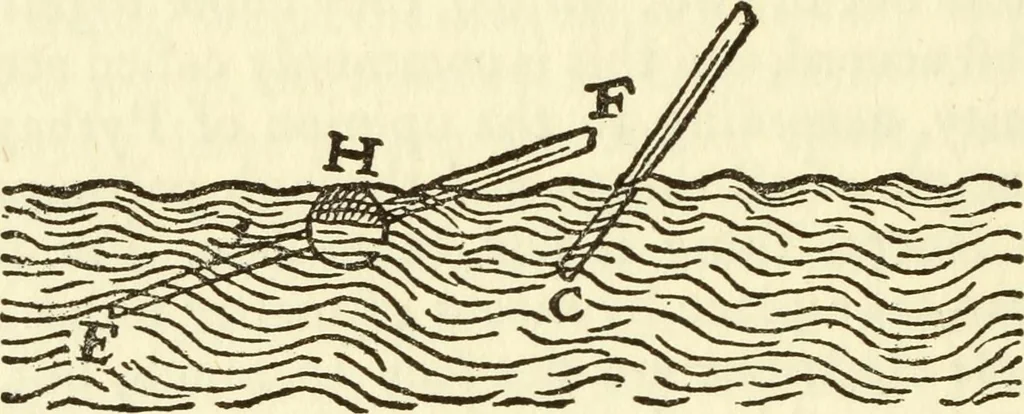 An illustration from Gilbert of Colchester, father of electrical science : a reprint of the chapter on electrics from De magnete, lib. 2, 1903, leaf 31