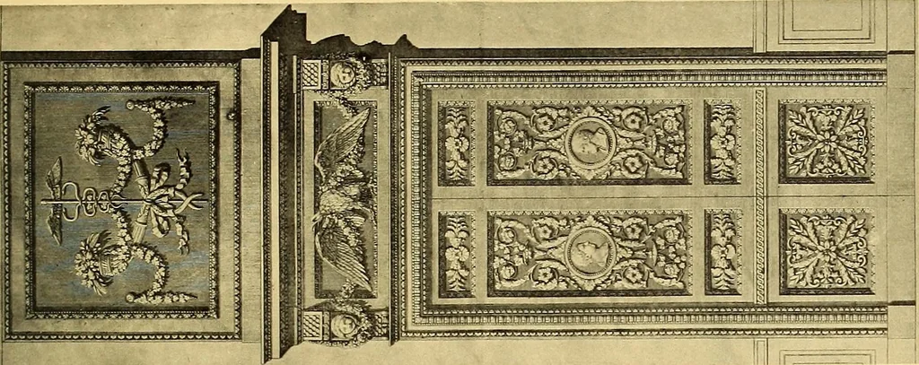 An illustration from Giocondo Albertolli, der Ornamentiker des italienischen Klassizismus, 1911, leaf 134